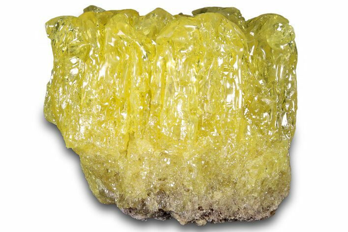 Bright-Yellow Sulfur Crystals - Bolivia #305283